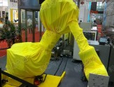 ABB耐磨机器人防护服、防护衣定制，防尘耐磨